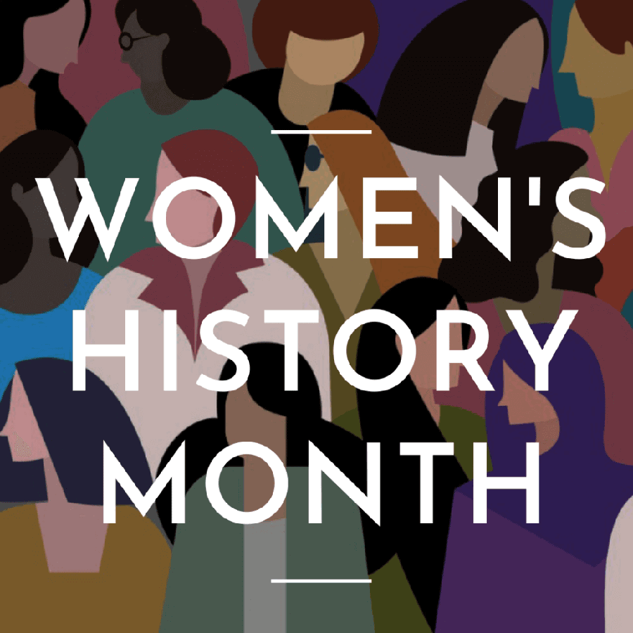 Woman's history month flier