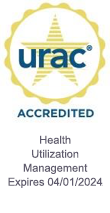 URAC Accredited - Health Utilization Management